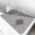 thumbnail image 1 of Diatomite Drying Mat 16*12in for Kitchen Counter Super Absorbent Dish Drying Mat Fast Absorbing Multipurpose Countertop Mat Easy Clean,Non Shedding,Rollable Stone Mat, 1 of 8