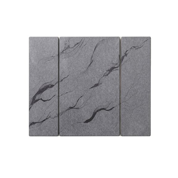 Diatomite Drying Mat Foldable Marble Design Diatomite Pad Kitchen Counter Mat