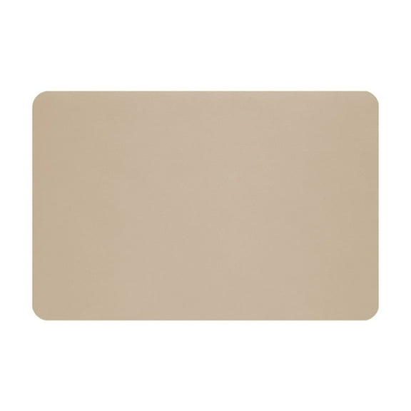 Diatomite Kitchen Mat Beige Absorbent Non-Slip Trash Can Pad Quick Drying Easy Clean Floor Mat Water Oil Resistance for Under Sink