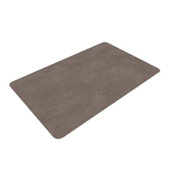 Diatomite Stone Bath Mat, Fast Dry Absorbent Bathroom Floor Rug With Non Slip Base, Durable Washable Shower Mat For Bathtub Front Doorway Sink And Moisture Control Flooring