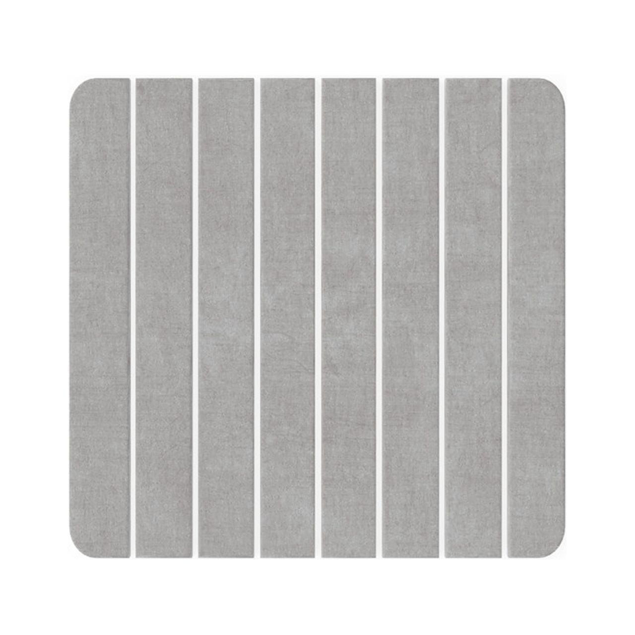 Diatomite Super Absorbent Quick Drying Stone Bath Mat - Gray, Small - 16 in. x 12 in, by 90210 Kitchen and Bath