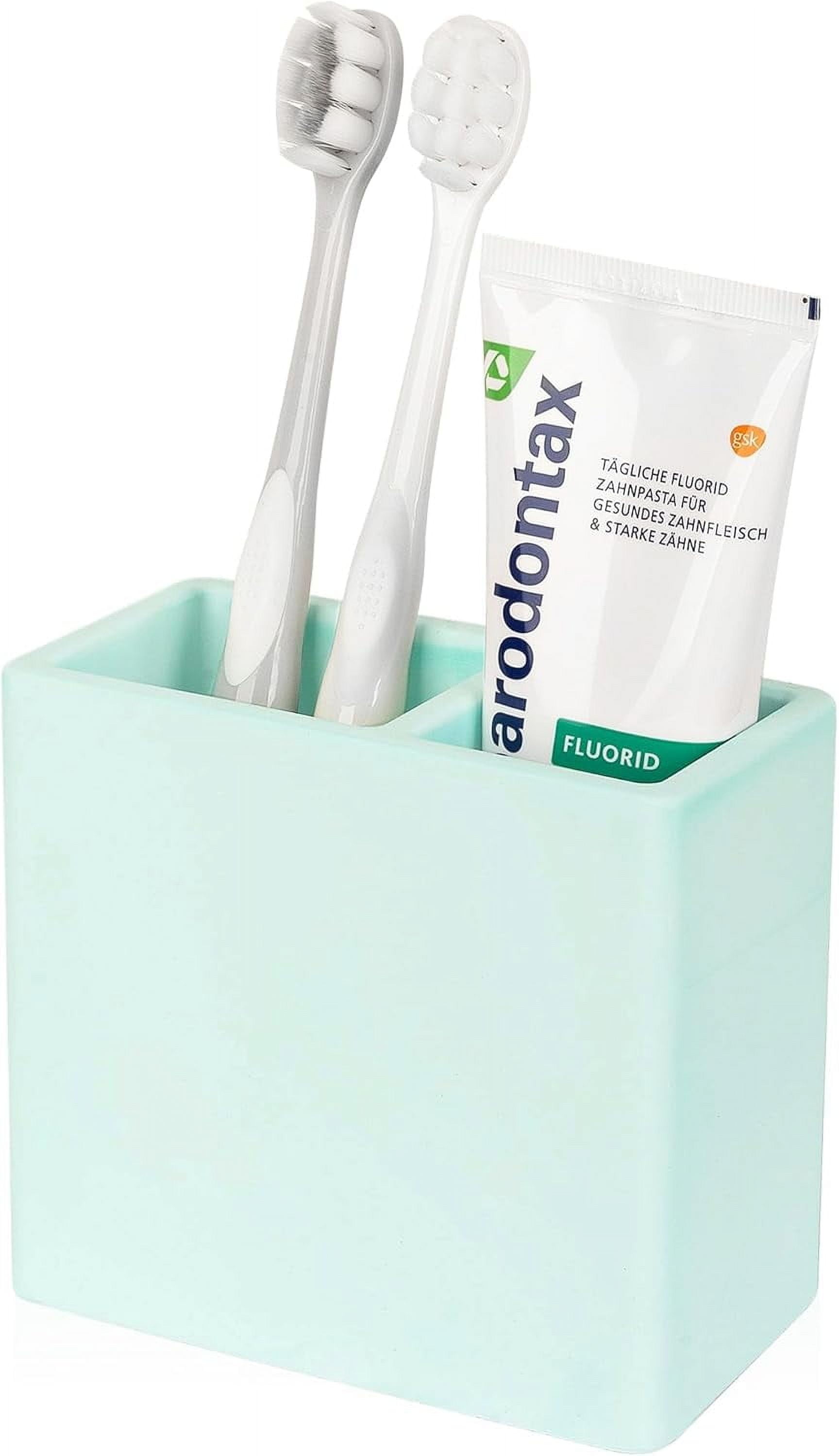 Diatomite Toothbrush Holder 2 Slots Tooth Brush Holder for Bathroom ...