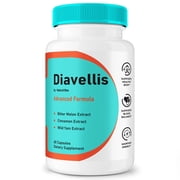 Diavellis   Original Formula with a Clean Blend to Support Circulation, Natural Energy & Balanced Levels | Just 2 Easy-to-Swallow Pills Daily 60 Capsules