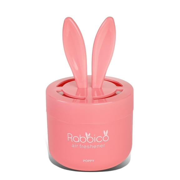 Diax Rabbico 90g Pink Rabbit Ear Gel Can Room / Car Air Freshener with Angel Snow Scent