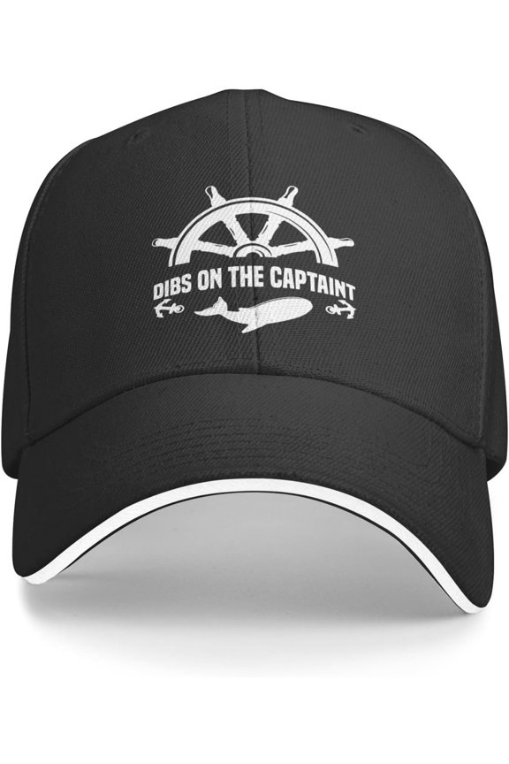 Dib'S On The Captain 2 Trucker Hat Baseball Cap Funny Outdoor Travel Dad Caps