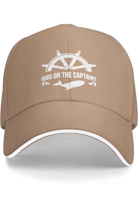 Dib'S On The Captain 2 Trucker Hat Baseball Cap Funny Outdoor Travel Dad Caps