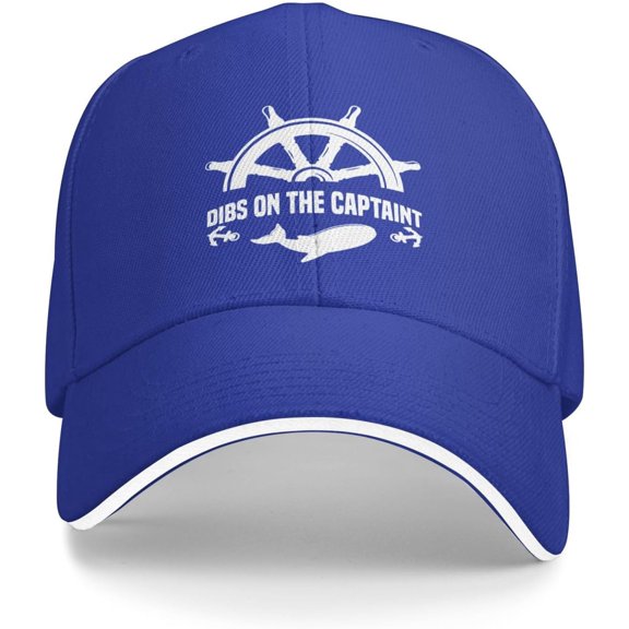 Dib'S On The Captain 2 Trucker Hat Baseball Cap Funny Outdoor Travel Dad Caps