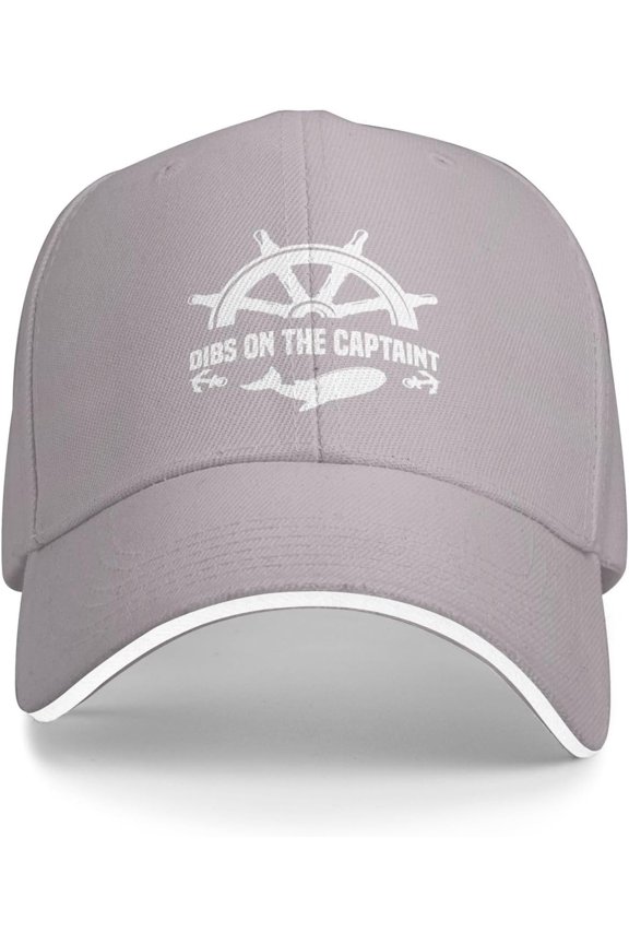 Dib'S On The Captain 2 Trucker Hat Baseball Cap Funny Outdoor Travel Dad Caps