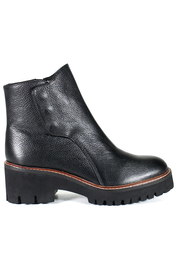 True Womens Light Pier Round Toe Zippered  Ankle Boots