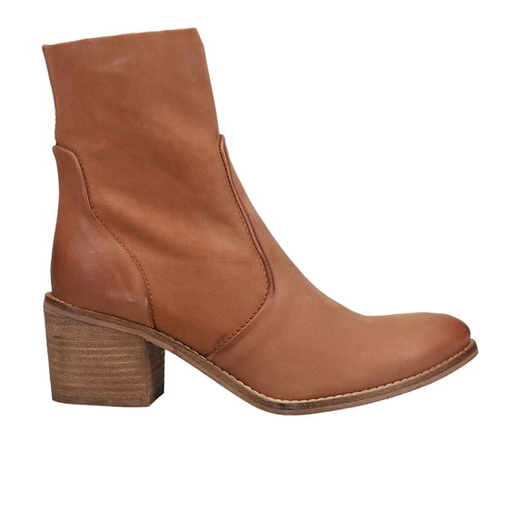 Diba True Womens Majestic Round Toe Zippered Ankle Boots