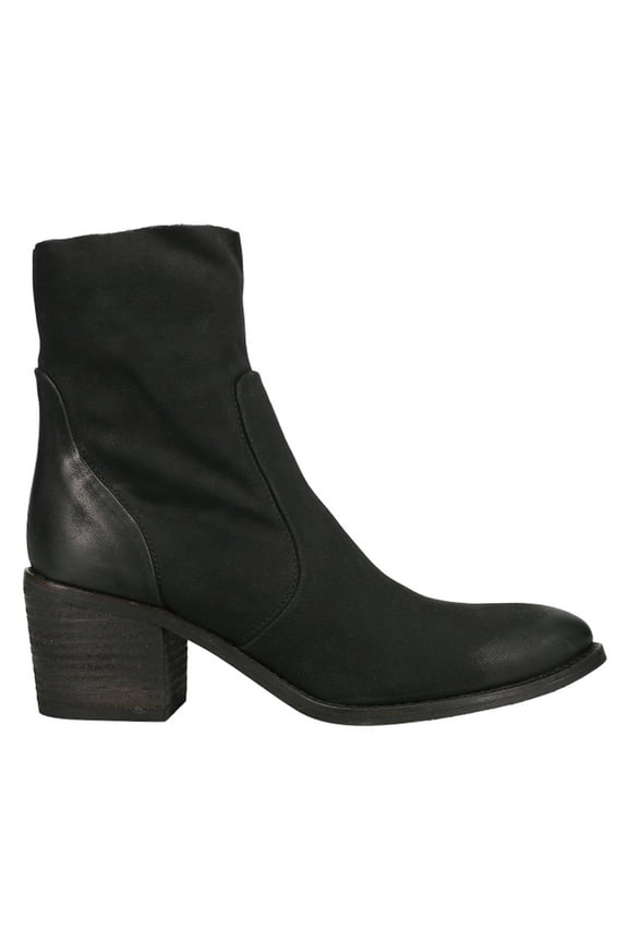 True Womens Majestic Zippered Round Toe  Ankle Boots