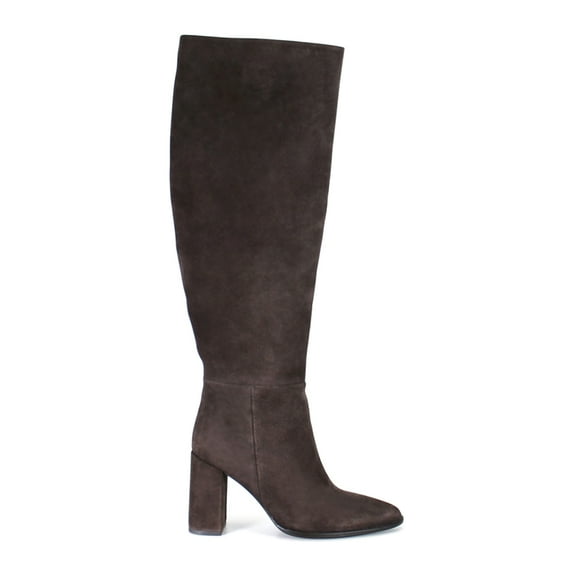 Diba True Womens Text Back Pointed Toe Zippered Tall Boots