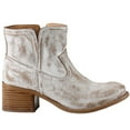 thumbnail image 1 of Diba True Womens Walnut Grove Distressed Round Toe Cowboy  Ankle Boots, 1 of 5