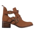 thumbnail image 1 of Diba True Womens West Valley Studded Braided Cowboy  Ankle Boots, 1 of 5