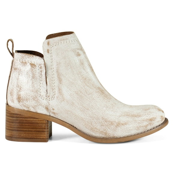 Diba True Womens Win Doe Round Toe Pull On  Ankle Boots