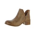 thumbnail image 1 of Diba True Womens Work Nerd Distressed Leather Ankle Boots, 1 of 3