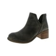 thumbnail image 1 of Diba True Womens Work Nerd Distressed Leather Ankle Boots, 1 of 3