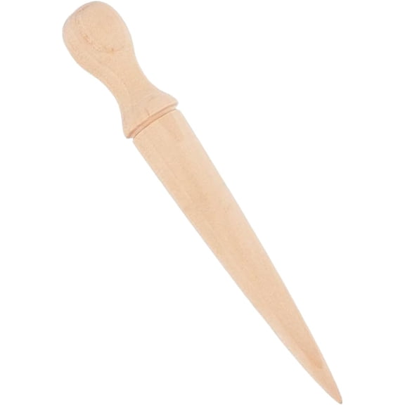 Dibble, portable wooden bulb planter, ergonomic gardening tool, efficient soil digger, 5.790.79 inches, suitable for planting, transplanting, harvesting, lawn care