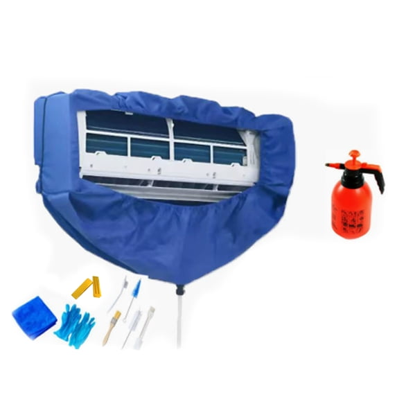 Dibrgreat Mini Split Cleaning Kits,Waterproof PVC Cleaning Bag with ...
