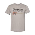 thumbnail image 1 of "Dibs On The Bass Player, Bass Player Wife, Bassist Girlfriend, Unisex Fit, Sublimation, Bassist Girl, Bassist Wife, Band Wife, Gift For Her, Heather Stone, LARGE", 1 of 1