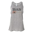 thumbnail image 1 of "Dibs On The Bass Player, Racerback, Bassist's Wife, Bass Player Tank Top, Sublimation, Gift For Her, Musician Wife, Band Wife, Bassist Girl, Athletic Grey, MEDIUM", 1 of 1