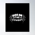 thumbnail image 1 of Dibs On The Cowboy , Cute Country , Southern Country Music Lover Gift , Rodeo Farm Girl , Texas Girl Poster Wall Art, Modern Wall Decor For Living Room Bedroom, 8x12 UNFRAMED, 1 of 3