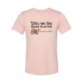 thumbnail image 1 of "Dibs On The Bass Player, Bass Player Wife, Bassist Girlfriend, Unisex Fit, Sublimation, Bassist Girl, Bassist Wife, Band Wife, Gift For Her, Peach, SMALL", 1 of 1