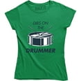 thumbnail image 1 of Dibs On The Drummer Funny Drumming Music Band Fan Gift Drums T-Shirt, 1 of 4
