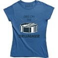 thumbnail image 1 of Dibs On The Drummer Funny Drumming Music Band Fan Gift Drums T-Shirt, 1 of 4