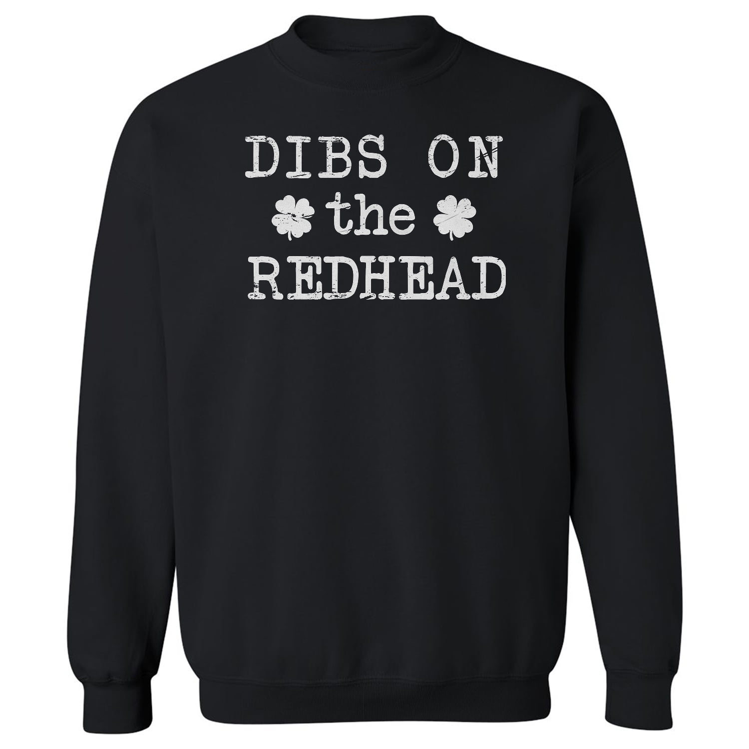 st patricks day crew neck funny