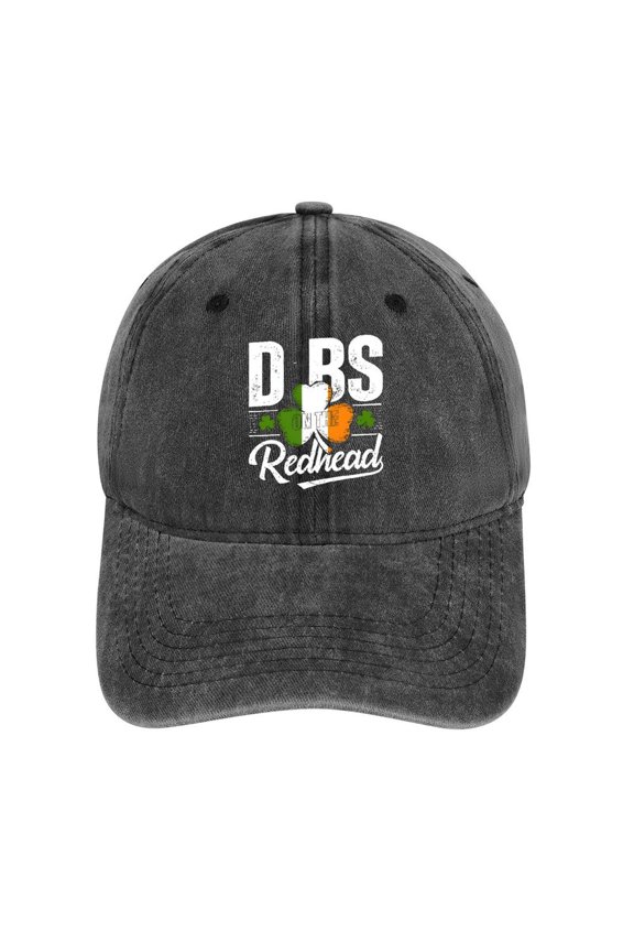 Dibs on The Redhead Charcoal Hat Adjustable Funny Fashion Unisex Baseball Cap for Men Women