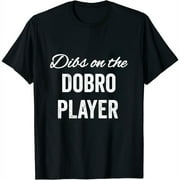 Dibs on the Dobro Player Funny Saying Wife Girlfriend Sweatshirt Black