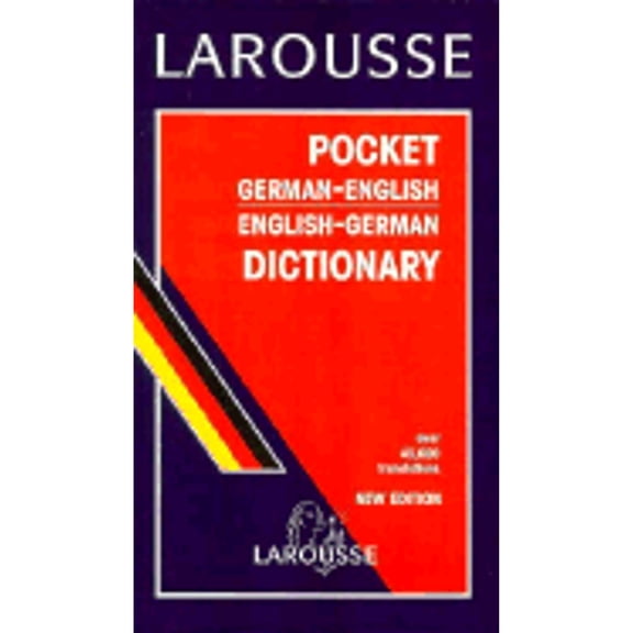 Pre-Owned Dic Larousse Pocket German-English English-German Dictionary Paperback Larousse Kingfisher Chambers