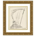thumbnail image 1 of Dic Loscalzo 12x14 Gold Ornate Wood Frame and Double Matted Museum Art Print Titled - Music Rhymes Pl15 (1927), 1 of 4
