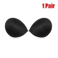 thumbnail image 1 of Dicasser 1 Pair Adhesive Bra Invisible Sticky Strapless Push up Backless Reusable Silicone Covering Nipple Bras, 1 of 10