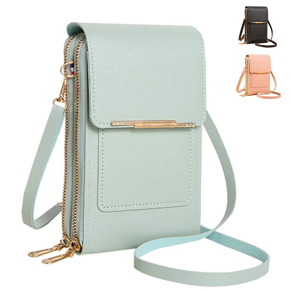 Dicasser Crossbody Phone Bag for Women Leather Ladies Handbags