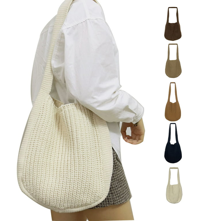  Woven Leather Handbags, Hobo Tote Bags with Zipper for Women, Fashion  Large Capacity Shoulder Travel Bag Handbag Purse Bag : Clothing, Shoes &  Jewelry