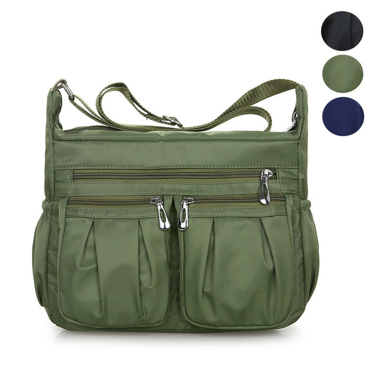 Multifunctional Unisex Canvas Traveling Side Strap Bag (4-Colors)