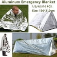 thumbnail image 1 of Dicasser Emergency Mylar Thermal Blankets,Storm Shelter, 1 of 9