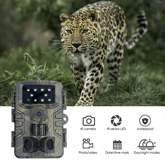 Dicasser HD 1080P Hunting Trail Camera Outdoor Wildlife Scouting Cam Night Vision