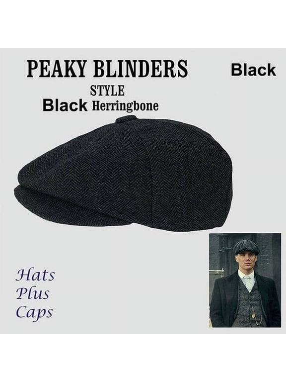 New 6 Colors Peaky Blinders Hat Winter Hat Warm Wool Newsboy Cap for Men Women