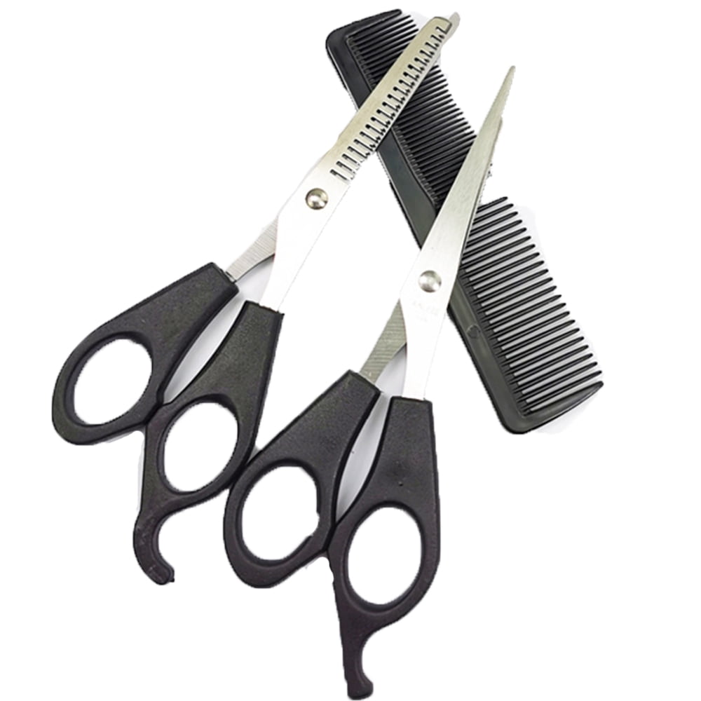 Nose Hair Scissors,Eyebrow Scissors , Stainless Steel Small Scissors Round  Tip Design, Barber Hair Cutting Scissors, Sharp Shears Beard & Mustache,  Safety Tip, Medical Grade Stainless Steel 