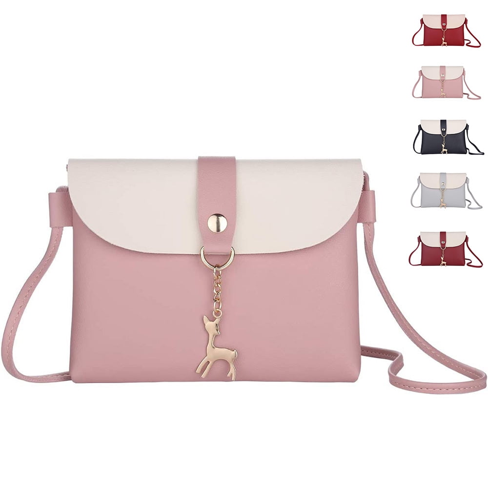 Dicasser Crossbody Bag Little Girls Shoulder Bag Cute Handbag Purse Chain  Messenger Bag for Teens（2PCS)