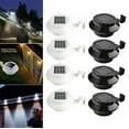 thumbnail image 1 of Dicasser Solar Powered Led Gutter Door Wall Fence Lights Outdoor Garden Roof Security, 1 of 9
