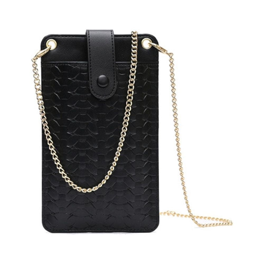 Crossbody Bags for Women Small Handbags PU Leather Shoulder Bag Ladies Purse  Evening Bag Quilted Satchels with Chain Strap,black，G168333 - Walmart.com