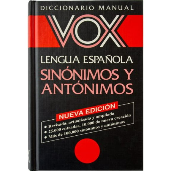 Pre-Owned Diccionario Manual De Sinonimos y Antonimos Paperback