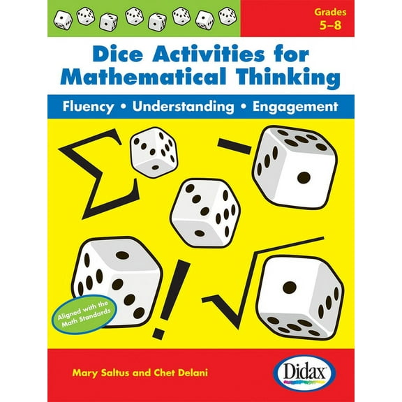 Didax Dice Activities for Mathematical Thinking (Paperback)