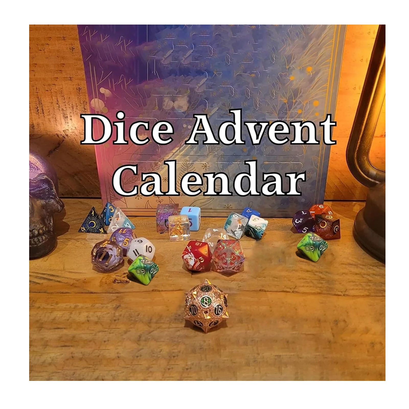 Dice Advent Calendar 2024,Dice Calendar 2024, Dice Advent Calendar, 24