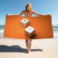 thumbnail image 1 of Dice Bath Towel Beach Towel Sport Bar Towel For Adult Microfiber Shower Quick Dry Swimming Cover, 1 of 5