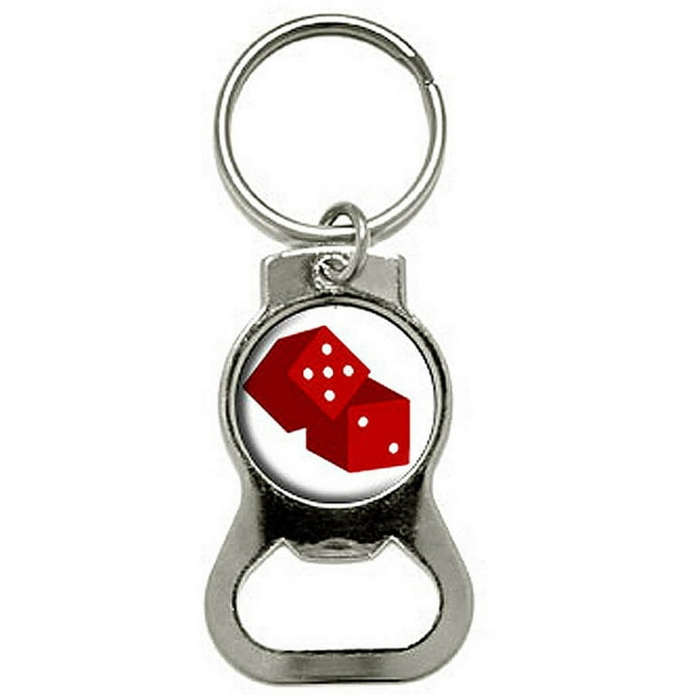 Ring Bottle Openers - Chrome - Size Options